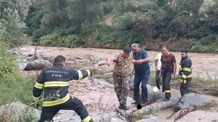 Tovuzda  köməksiz qalan iki nəfər xilas edildi