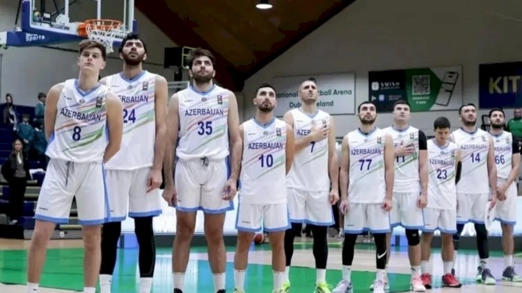 Azərbaycanın basketbol millisi İrlandiya seçməsinə məğlub olub