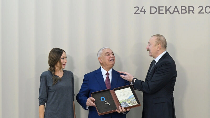 “Balaca Heydər böyüyüb, iki oğlu var” - Prezidentlə Ağdam sakininin maraqlı dialoqu