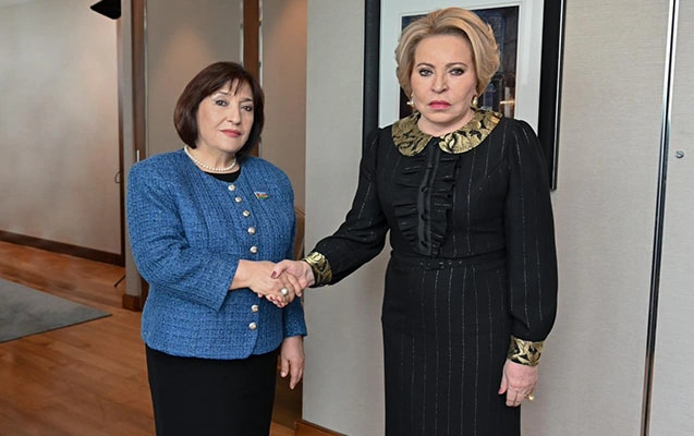 Sahibə Qafarova Valentina Matviyenko ilə görüşdü- FOTOLAR