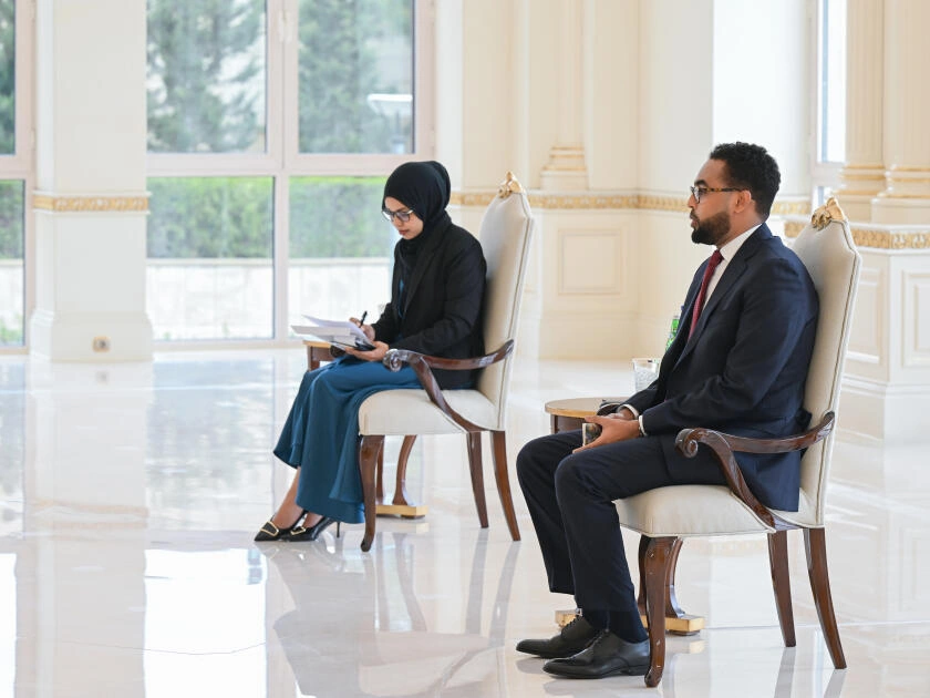 Prezident İlham Əliyev Somalinin Azərbaycana yeni təyin olunmuş səfirini qəbul edib - FOTO