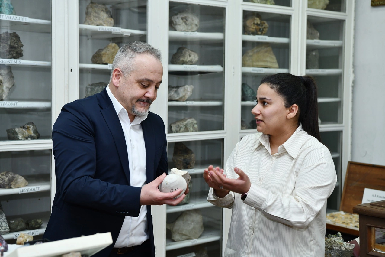“SGS Azerbaijan” MMC-nin nümayəndə heyəti ADNSU-da olub