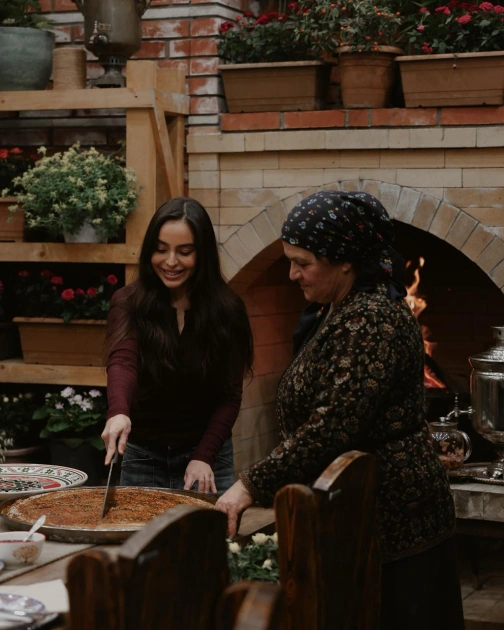 Leyla Əliyeva “Kənd Həyatı” layihəsinin qonağı oldu - FOTOLAR