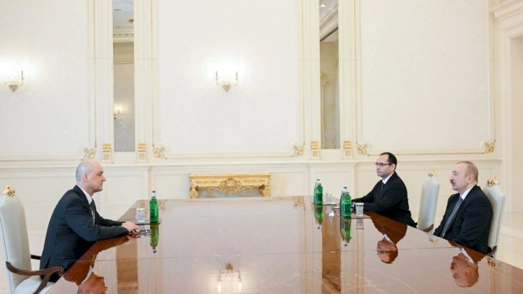 İlham Əliyev şirkətin Mərkəzi Asiya və MDB ölkələri üzrə prezidentini qəbul etdi