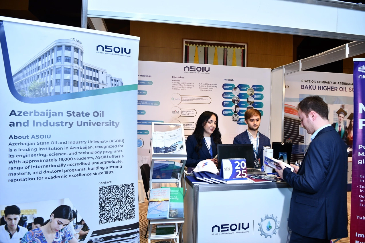 ADNSU “AICC CASPIAN 2025”də iştirak edir - FOTOLAR