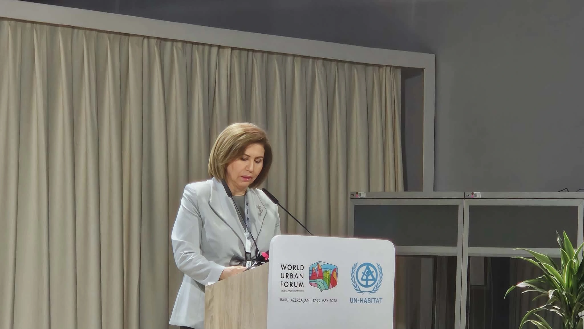 Bahar Muradova: “Qadınların şəhərsalma qərarlarında iştirakı şəhərləri daha təhlükəsiz və əlçatan edir”