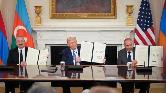 Tramp: Əliyev və Paşinyan mənim dostlarımdır