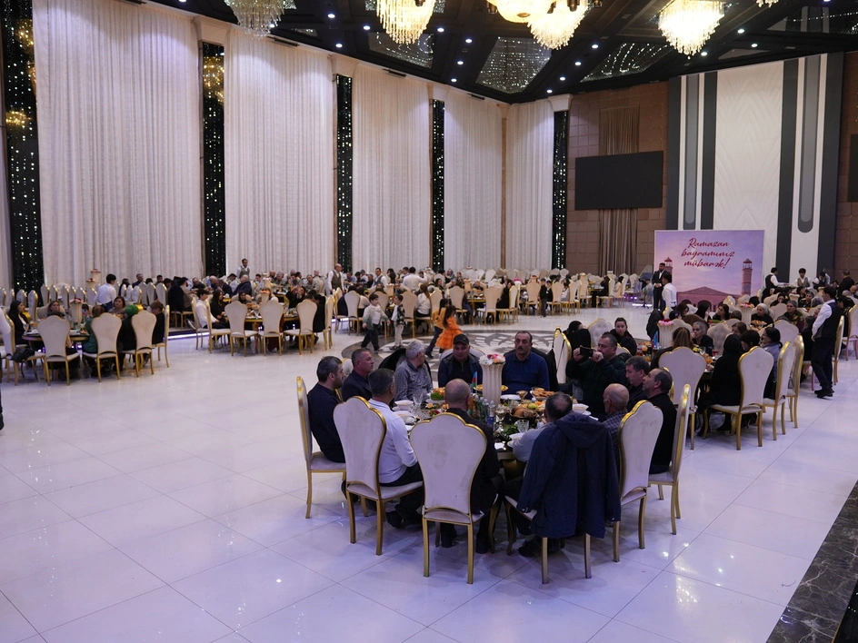 Abşeron rayonunda iftar süfrəsi açıldı - FOTO