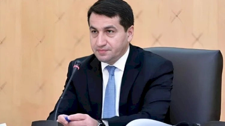 “Mənə aid edilən bəzi fikirlər təhrif olunub” - Hikmət Hacıyev