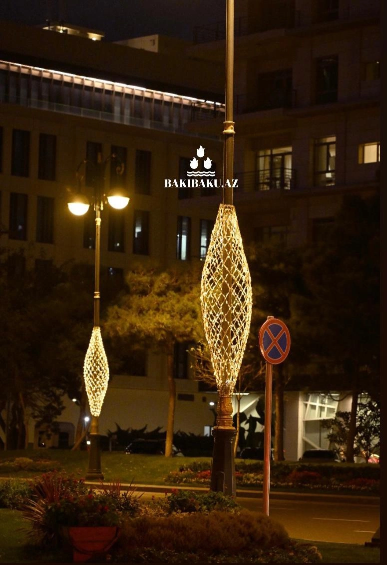 Bakı yeni ilə belə hazırlaşır -  FOTOLAR