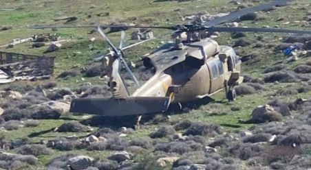 İsraildə hərbi helikopter yerə çırpıldı – ANBAAN VİDEO