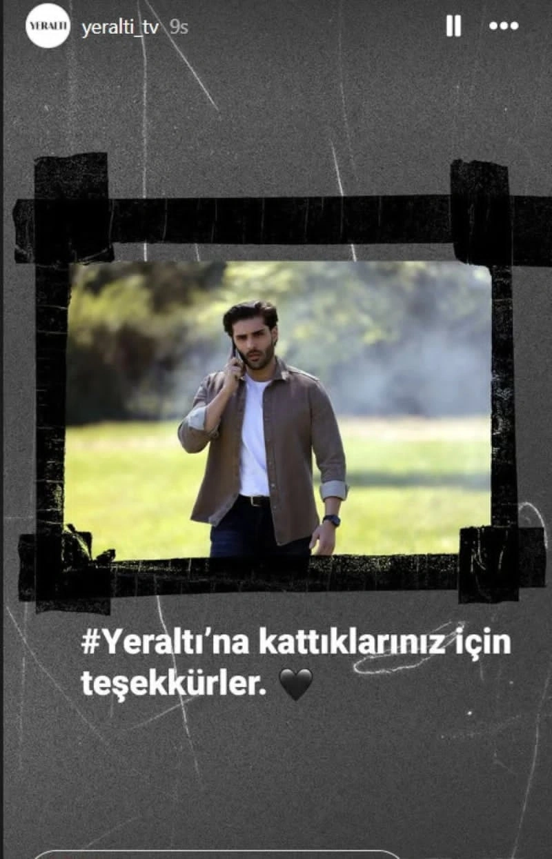 “Yeraltı”da ayrılıq - Kaan obrazı seriala vida etdi