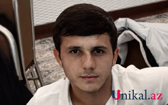 Qəzada ölən 18 yaşlı gəncin fotosu