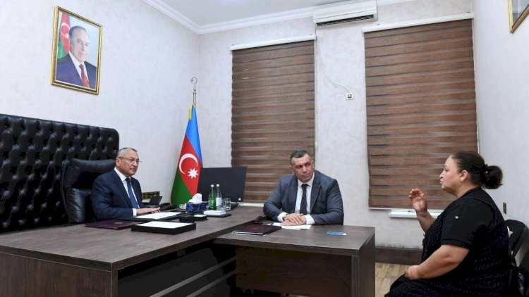 Rövşən Rzayev vətəndaşların növbəti qəbulunu keçirib