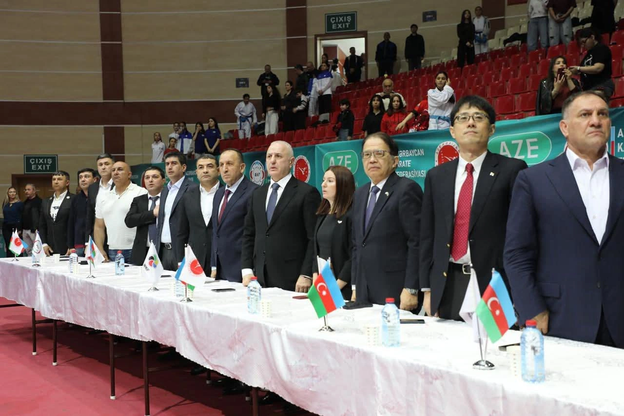 Bakıda Grand Prix beynəlxalq karate turnirinin rəsmi açılışı keçirilib