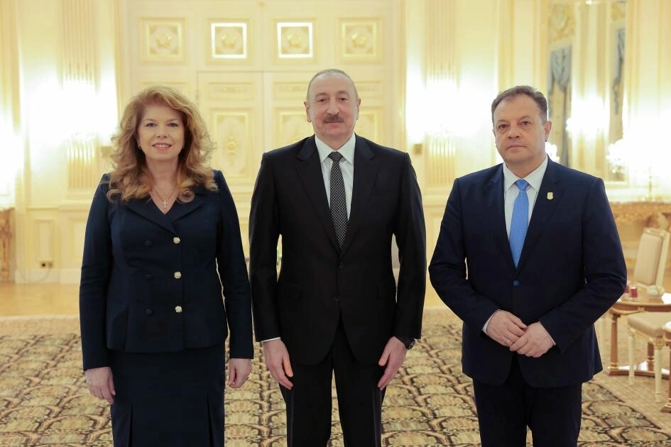 Prezident İlham Əliyev Bolqarıstan Prezidenti ilə görüşüb - FOTO