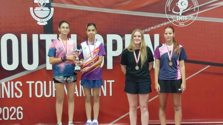 Stolüstü tennisçilərimiz Türkiyədə 4 medal qazandı