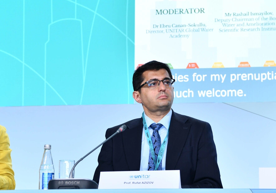 ADNSU rektoru Ümumdünya Şəhərsalma Forumunda dayanıqlı inkişaf mövzusunda paneldə çıxış edib