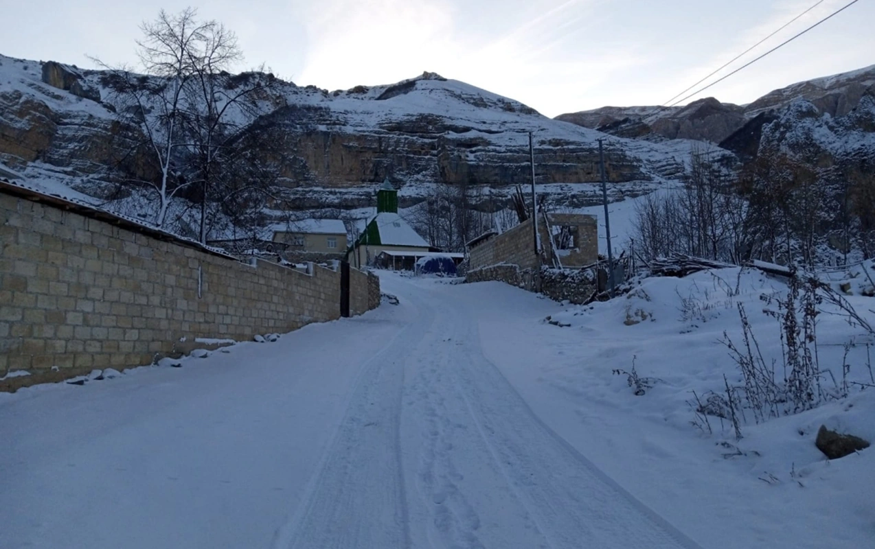 Zaqatalaya 10 sm qar yağdı