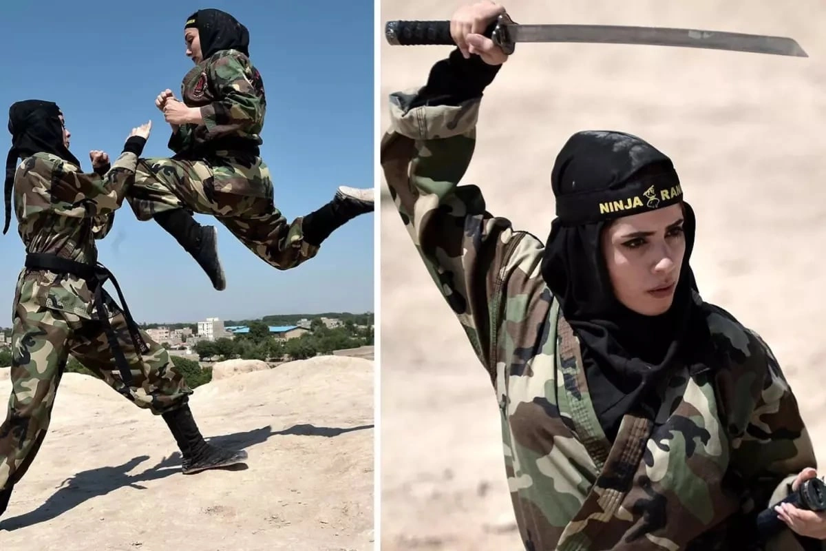 İranın Görünməz ordusu: 25 min qadın ninja yetişdirilib - FOTOLAR
