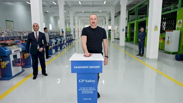 Xankəndidə iş əlcəkləri istehsalı müəssisəsinin açılışı oldu