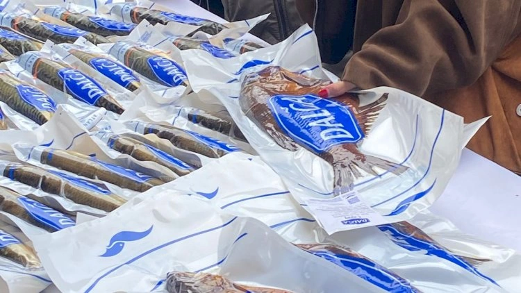 “AzProduct” MMC-nin “Dalğa” brendi Neftçalada ilk Balıq Festivalında iştirak edib -  FOTO