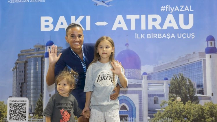 Azərbaycan Hava Yolları Atırauya ilk reysini uğurla həyata keçirib