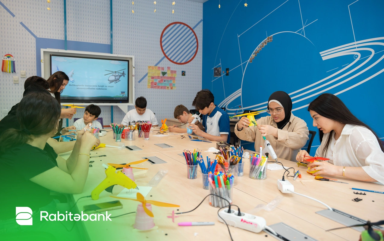 Rabitəbank və “İnnovasiyalar mərkəzi” şəhid övladlari üçün “zəfərin gələcəyi” layihəsini həyata keçirib