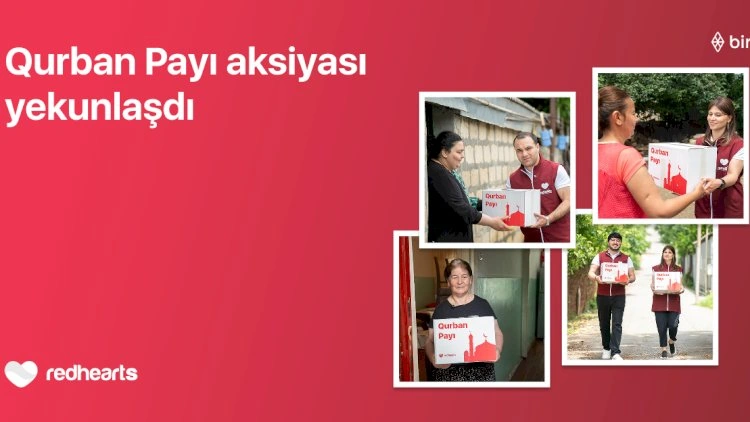 Qırmızı Ürəklər Fondunun “Qurban payı” aksiyası çərçivəsində 400 ailəyə yardım edildi