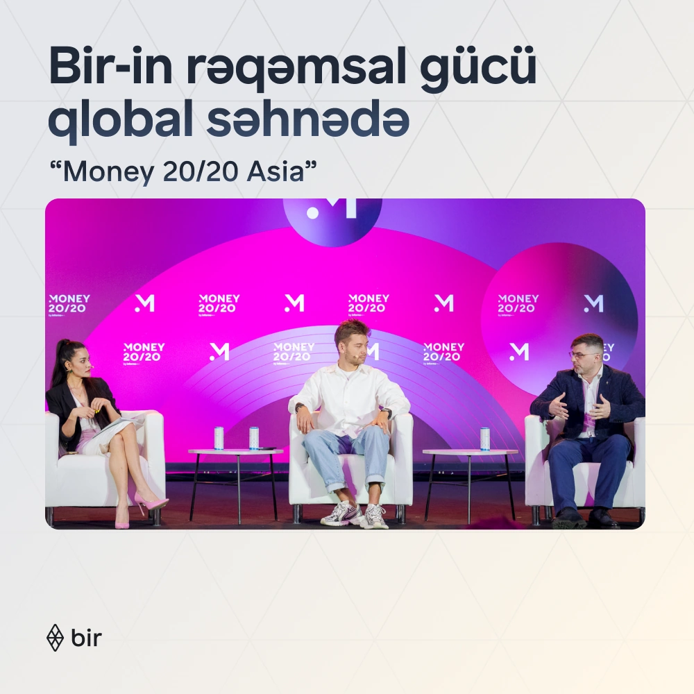 Bir Azərbaycanın rəqəmsal transformasiya təcrübəsini “Money20/20 Asia 2026” qlobal səhnəsinə daşıdı