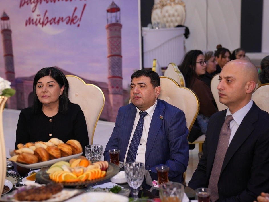 Abşeron rayonunda iftar süfrəsi açıldı - FOTO