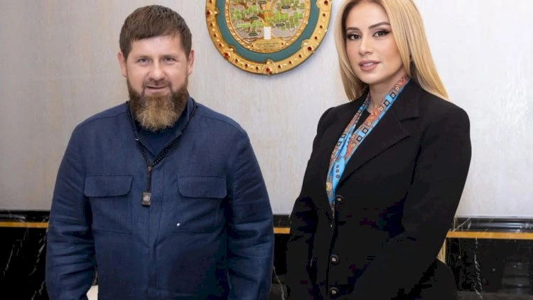 Roza Zərgərli Ramzan Kadırovla – FOTO
