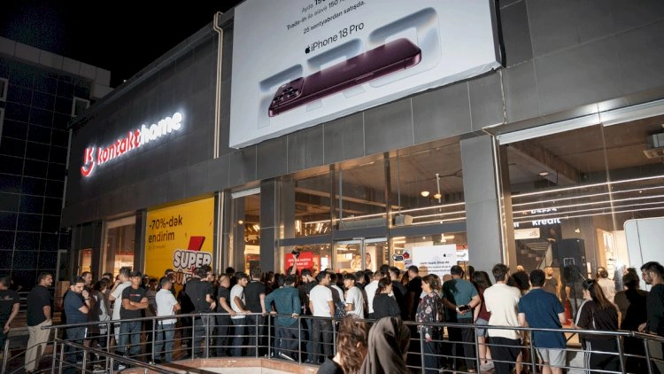 “Kontakt”da “iPhone 18 Pro” seriyasına axın: 4-cü il ardıcıl satış rekordu –   FOTO