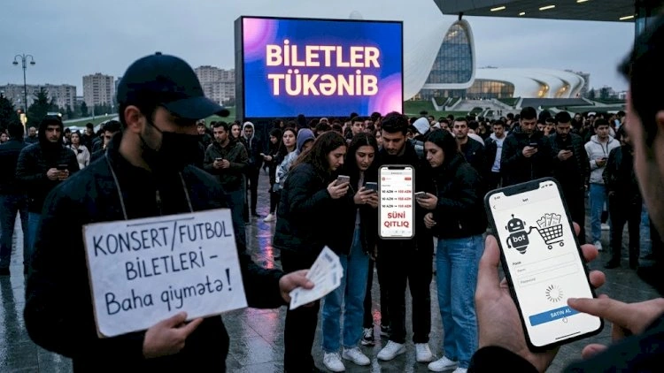 Biletlər saniyələrə yoxa çıxır, sonra 4-5 dəfə baha satılır...