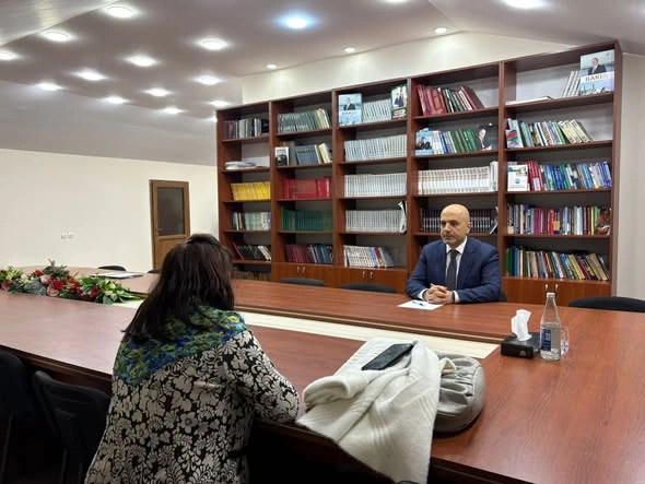 Deputat vətəndaş qəbulu keçirdi - FOTOLAR