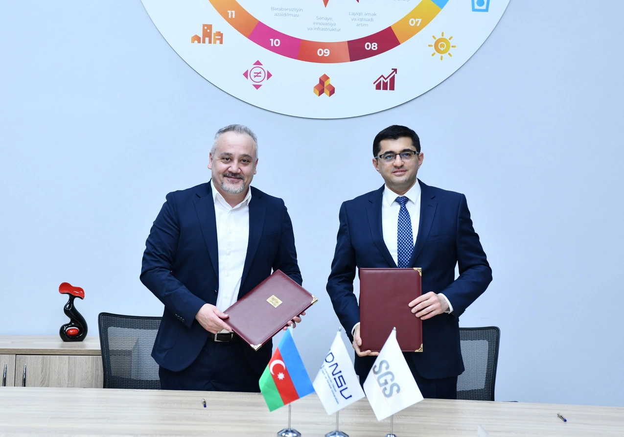“SGS Azerbaijan” MMC-nin nümayəndə heyəti ADNSU-da olub