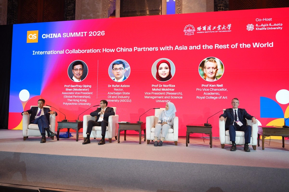 ADNSU “QS China Summit 2026”da uğurla iştirak edir
