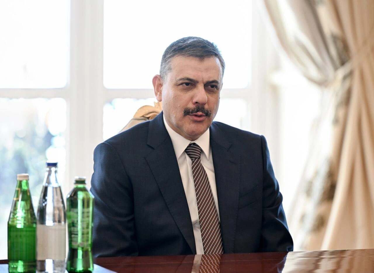 Prezident İlham Əliyev Türkiyənin daxili işlər nazirini qəbul edib - FOTO