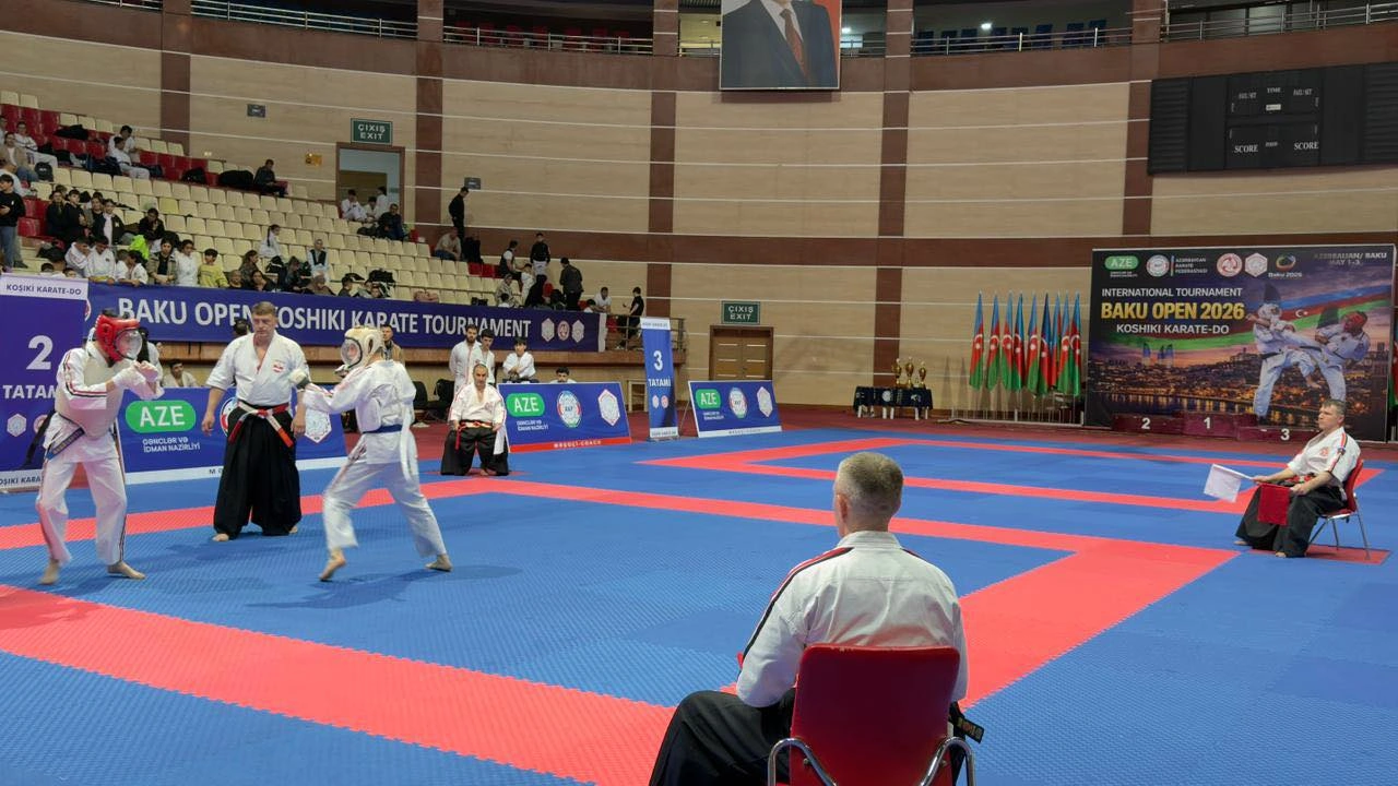 Bakıda beynəlxalq karate turniri başladı – “BAKU OPEN”ə start verildi