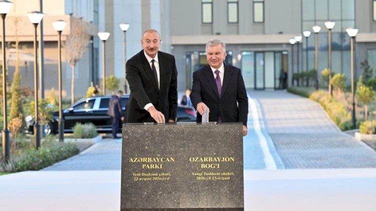Yeni Daşkənd şəhərində “Azərbaycan” parkının təməli qoyulub