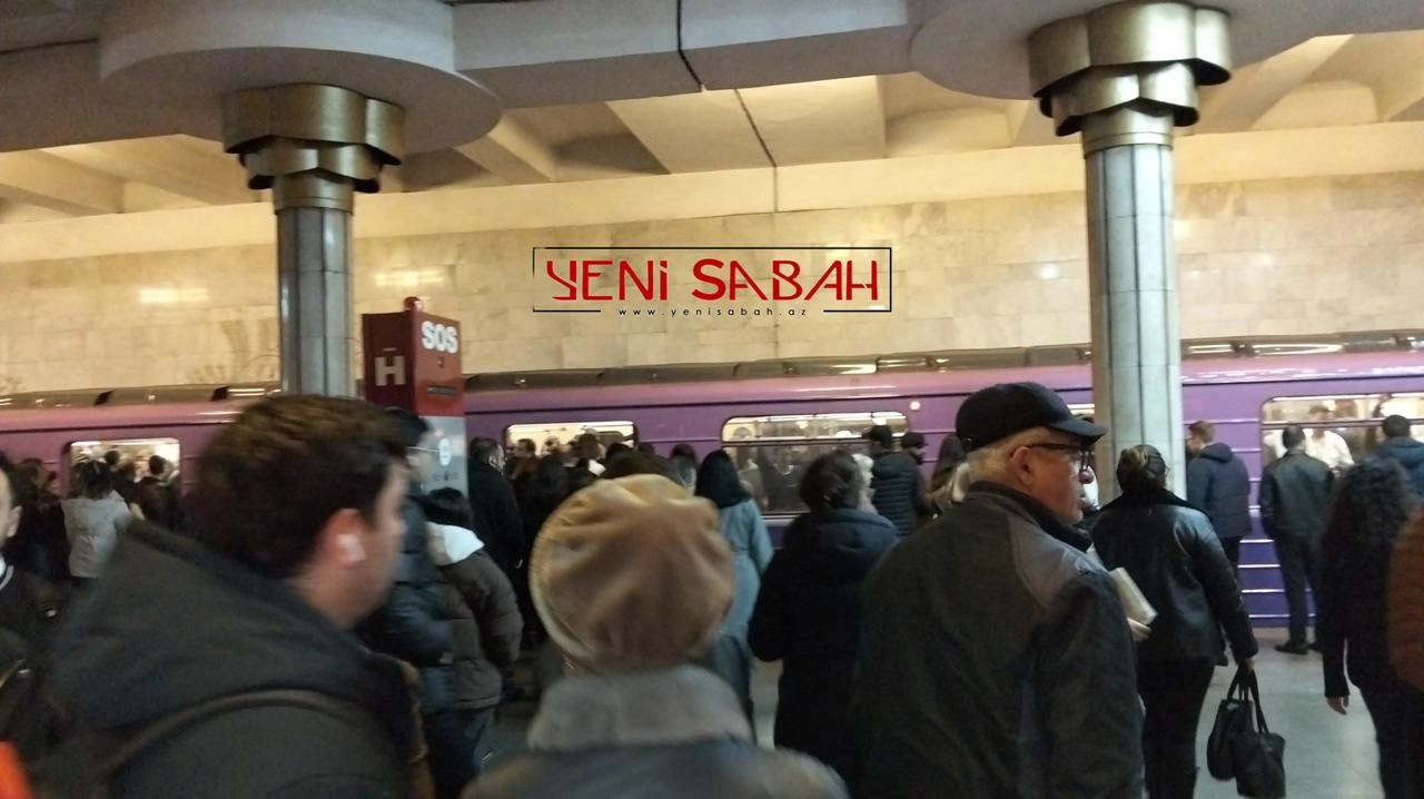Bakı metrosunda problem yarandı -  YENİLƏNDİ