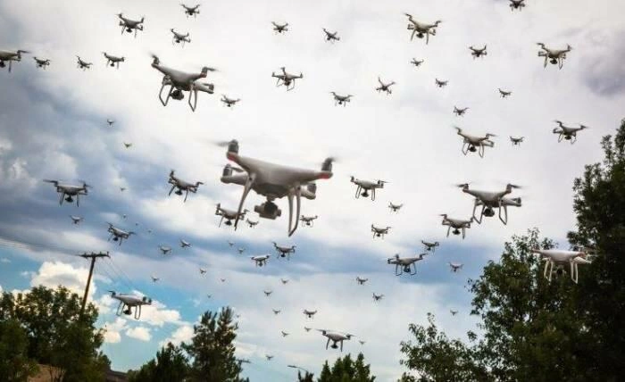 Bir gecədə 87 dron vurdular