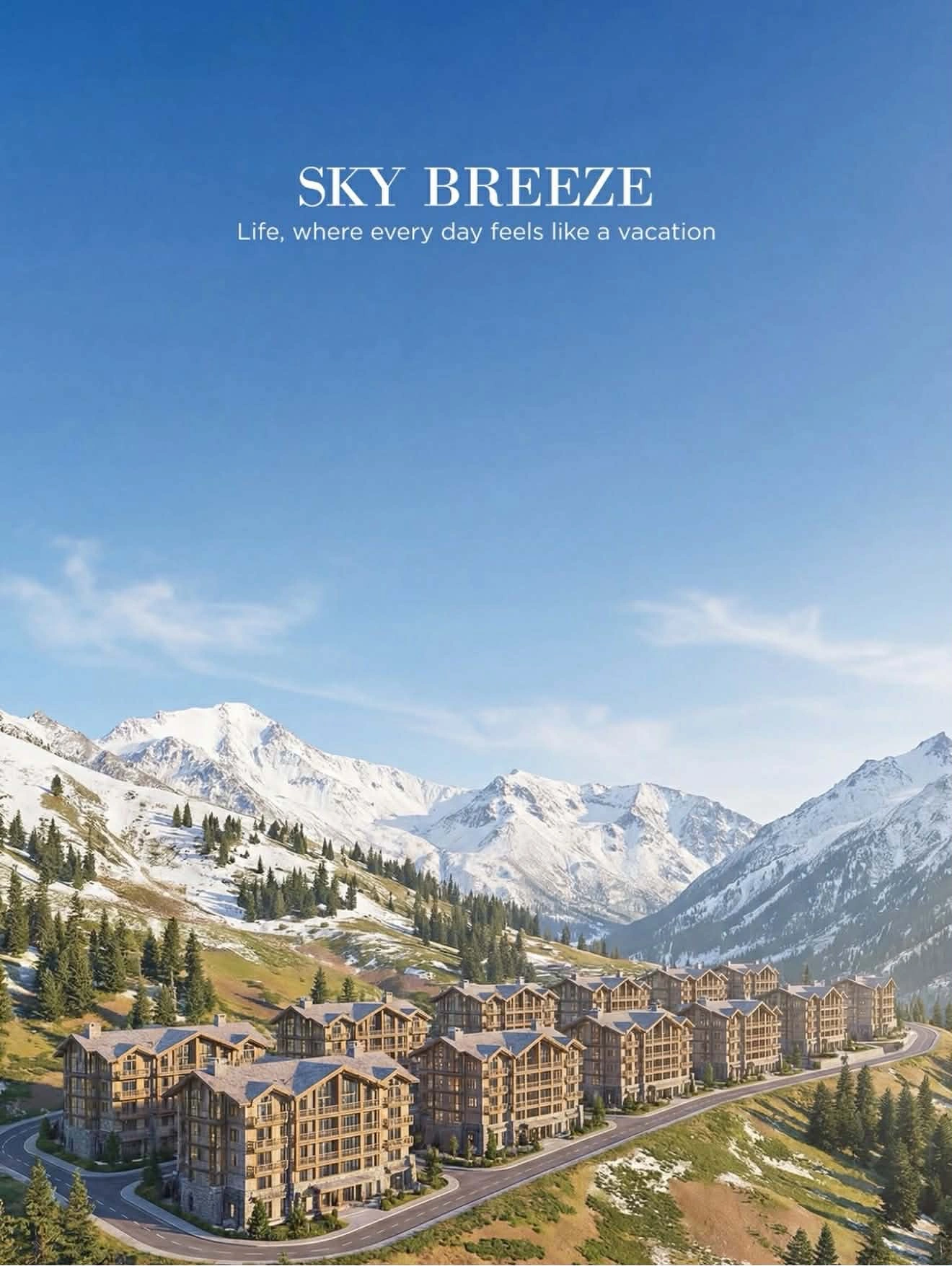 “Sky Breeze Shahdag” : Dağ kurortu yaşayış məkanı ilə bir arada