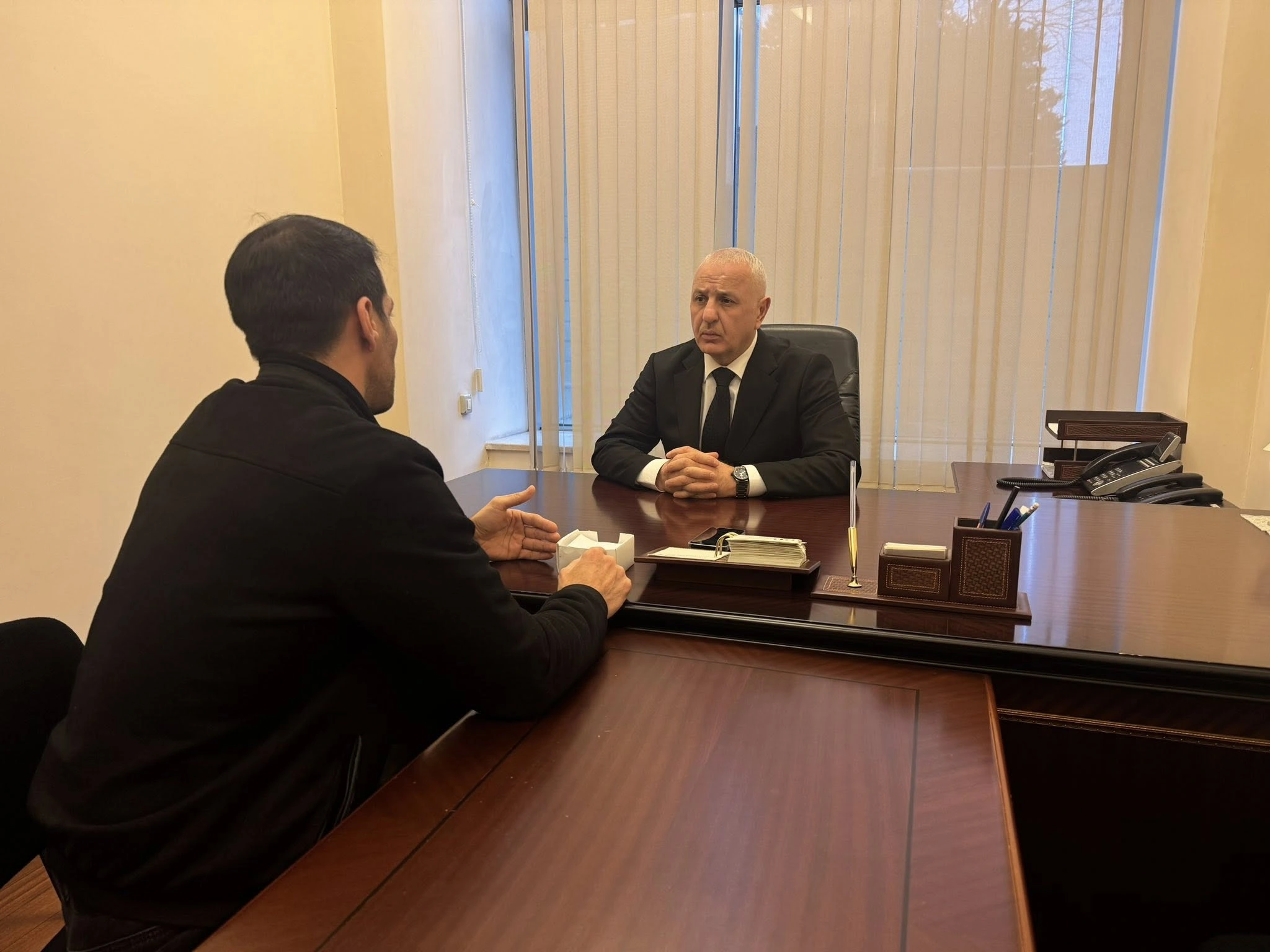 Ülvi Quliyev növbəti qəbul keçirib - FOTOLAR