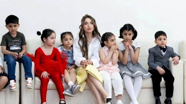Alyona Əliyeva Uşaqların Beynəlxalq Müdafiəsi Günü münasibətilə paylaşım etdi