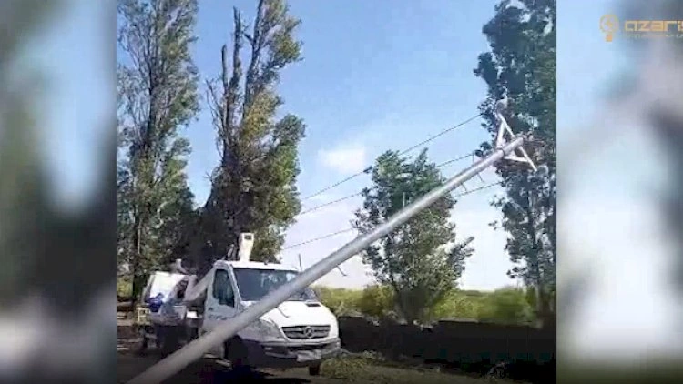 “Azərişıq” cənub regionundakı qəzalarla bağlı açıqlama yaydı