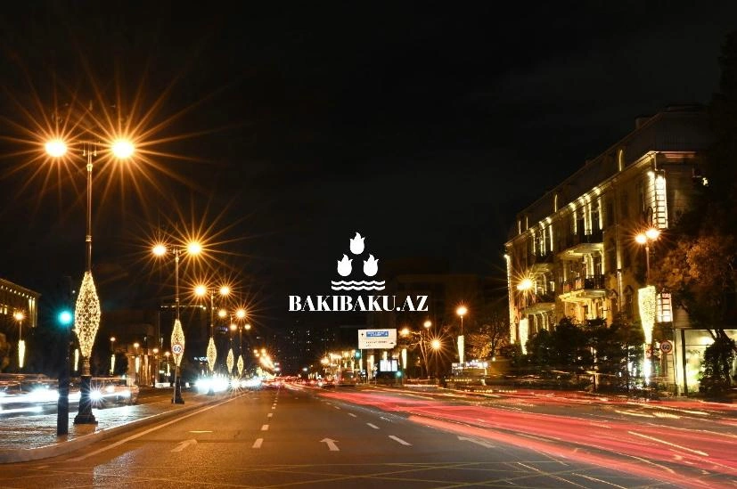 Bakı yeni ilə belə hazırlaşır -  FOTOLAR