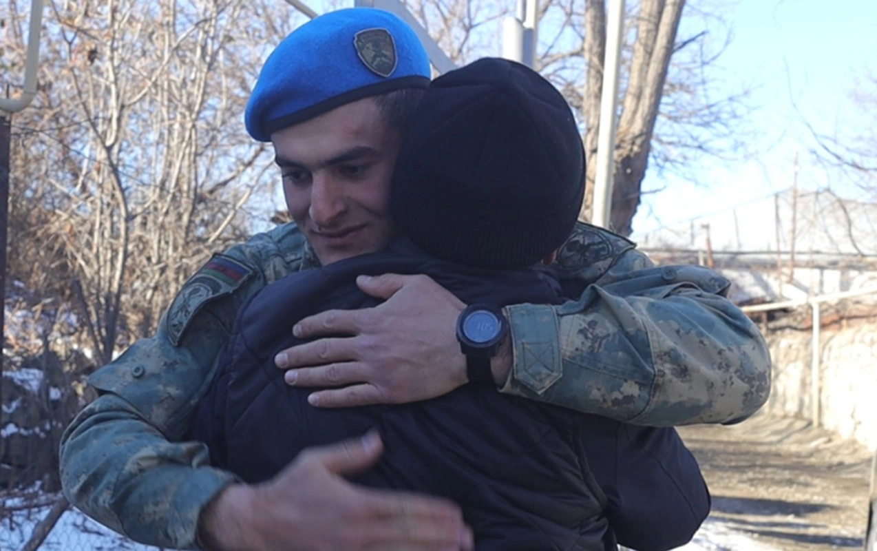 Şuşakənd ilk əsgərini qarşıladı- Fotolar