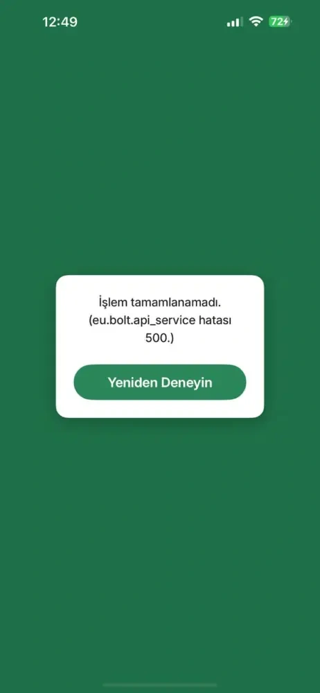 "Bolt"un tətbiqi çökdü