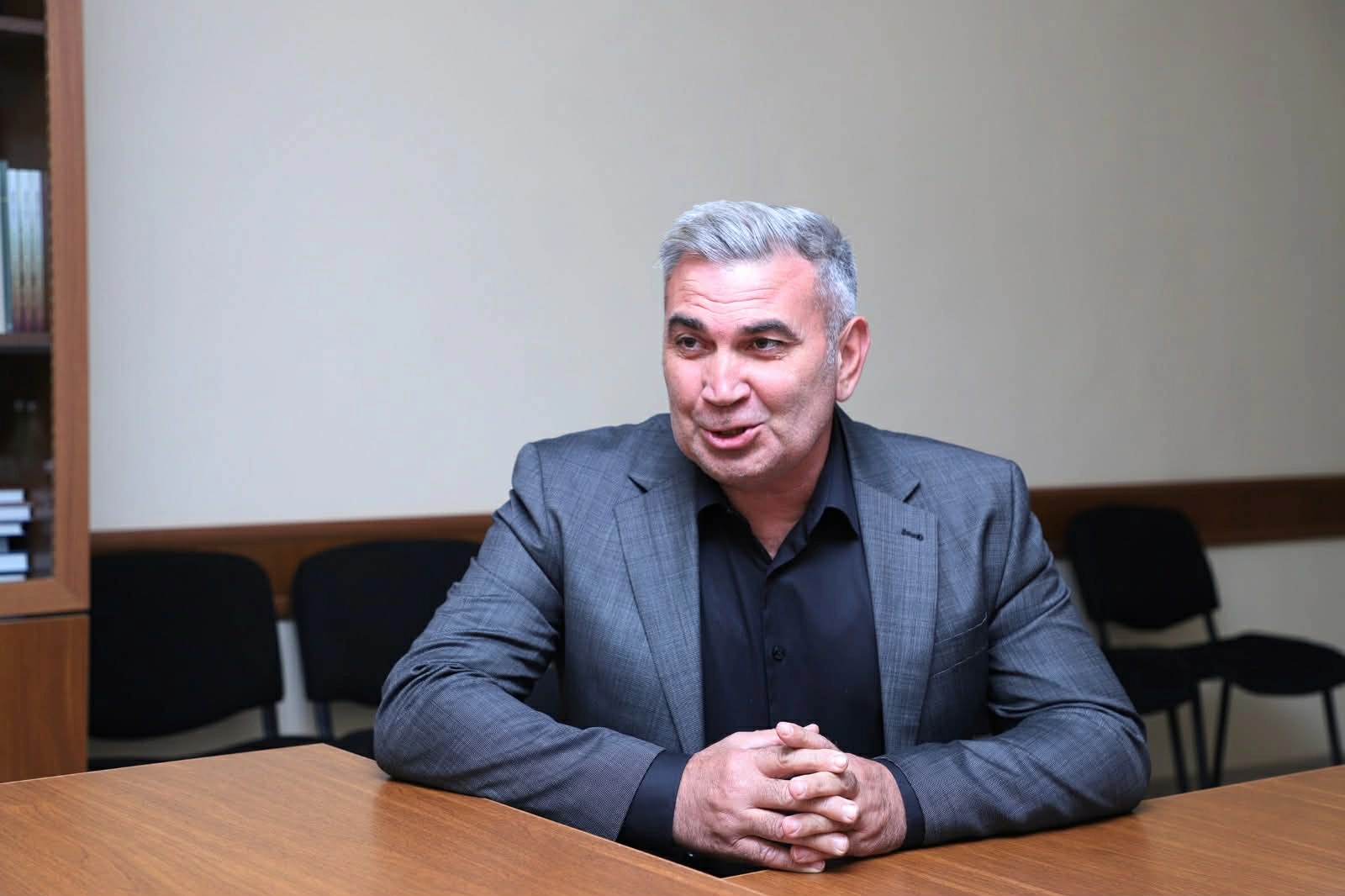General-mayor Mürsəl İbrahimov Neftçalada vətəndaşları qəbul etdi - FOTOLAR